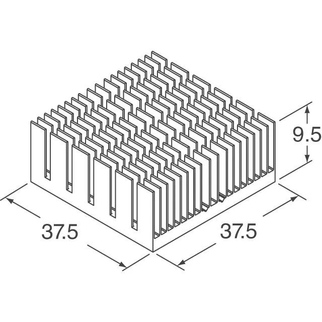 ATS-55375D-C1-R0 (HEAT SINK 37.5 X 37.5 X 9.5MM)