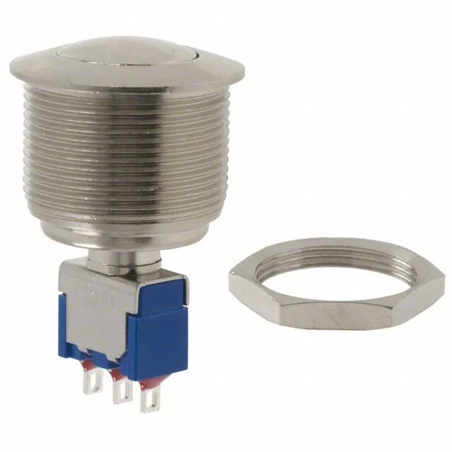 AV02810KMZQ (SWITCH PUSHBUTTON SPDT 6A 125V)