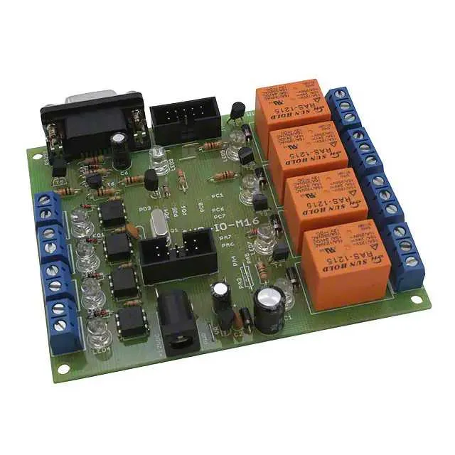 AVR-IO-M16 (ATMEL AVR MAINS RELAY CNTRL BRD)