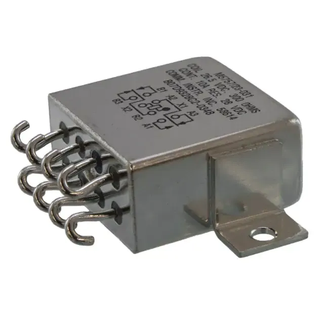 B07D932BC2-0348 (RELAY GEN PURPOSE DPDT 10A 26.5V)