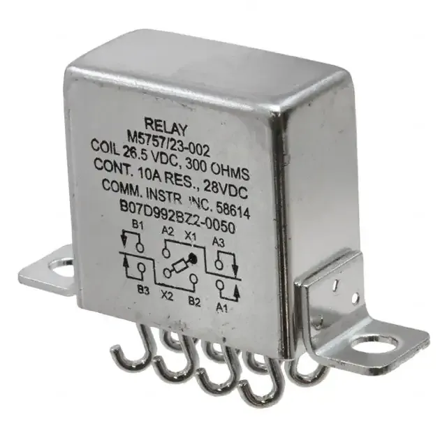 B07D992BZ2-0050 (RELAY GEN PURPOSE DPDT 10A 26.5V)