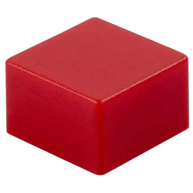 B32-1280 (CAP TACTILE SQUARE RED)