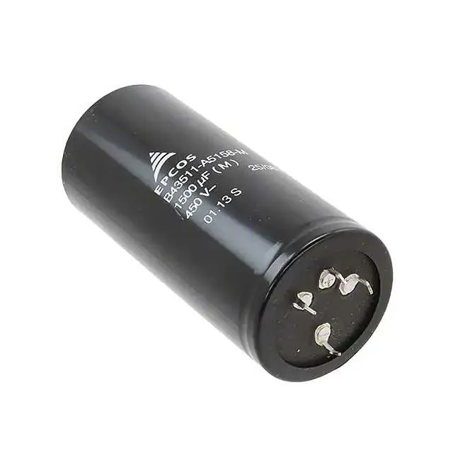 B43511A5158M000 (CAP ALUM 1500UF 20% 450V SNAP)