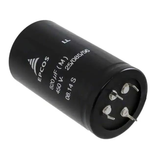 B43511A5827M87 (CAP ALUM 820UF 20% 450V SNAP)