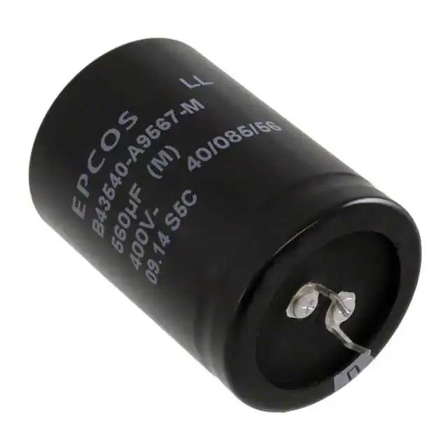 B43540A9567M000 (CAP ALUM 560UF 20% 400V SNAP)