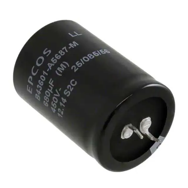B43601A5687M000 (CAP ALUM 680UF 20% 450V SNAP)