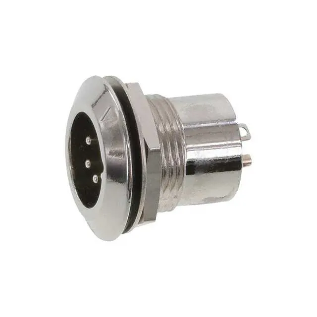 B4MH (CONN RCPT MALE XLR 4POS SLDR CUP)