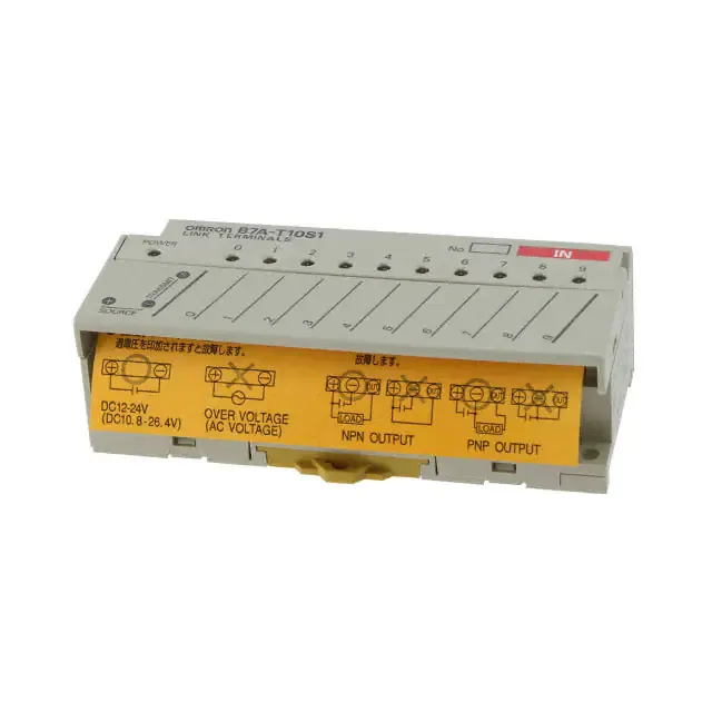 B7A-T10S1 (TERM BLOCK PLC 10POS INPUT NPN)