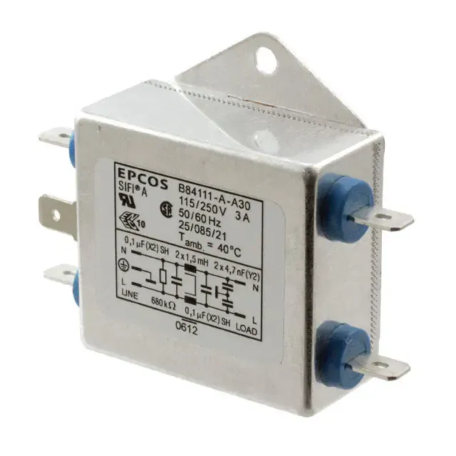B84111A0000A030 (LINE FILTER 250VDC/VAC 3A CHASS)