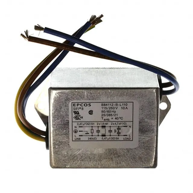 B84112BL110 (LINE FILTER 250VDC/VAC 10A CHASS)
