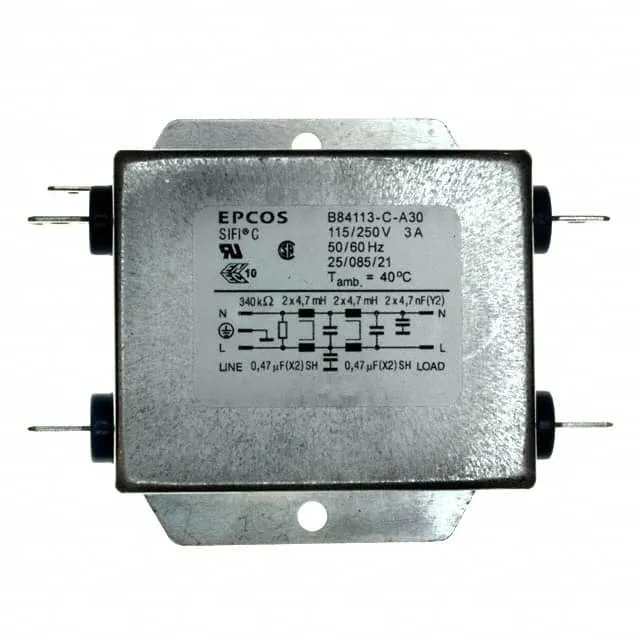 B84113C0000A030 (LINE FILTER 250VDC/VAC 3A CHASS)