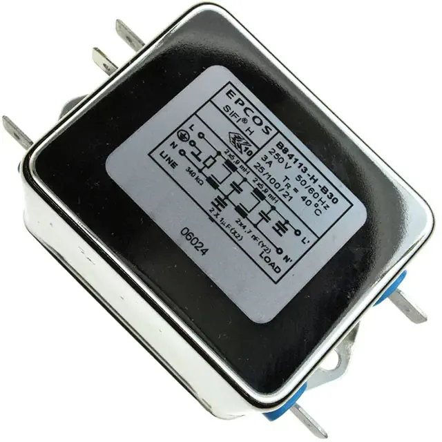 B84113H0000B030 (LINE FILTER 250VDC/VAC 3A CHASS)