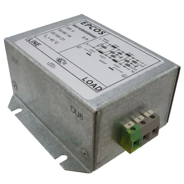 B84142B0008R000 (LINE FILTER 250VDC/VAC 8A CHASS)
