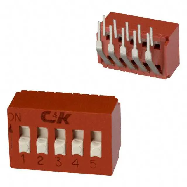 BD05AV (SWITCH SLIDE DIP SPST 100MA 5V)