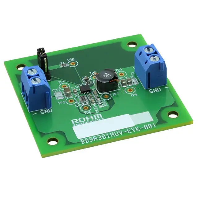 BD9A301MUV-EVK-001 (2.7V TO 5.5V INPUT, 3A INTEGRATE)