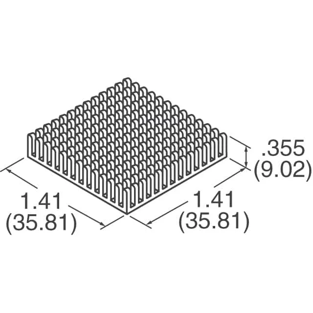 BDN14-3CB/A01 (HEATSINK CPU W/ADHESIVE 1.41SQ")
