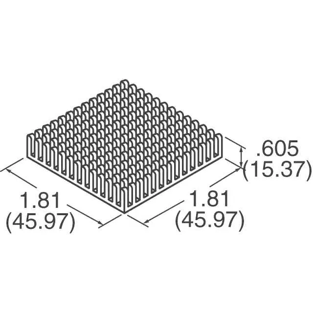 BDN18-6CB/A01 (HEATSINK CPU W/ADHESIVE 1.81SQ")