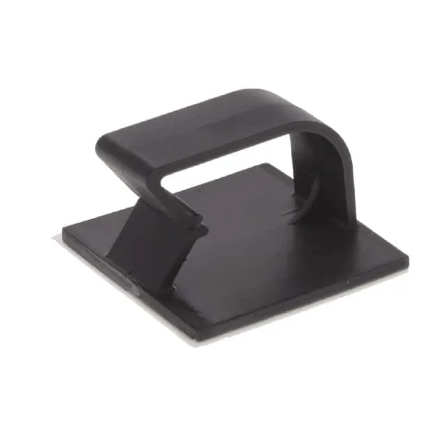 BEC75-A-L20 (CBL CLIP WIRE SADDLE BLACK ADH)
