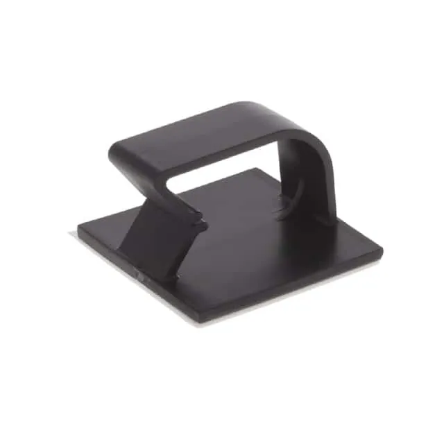 BEC75-A-T20 (CBL CLIP WIRE SADDLE BLACK ADH)
