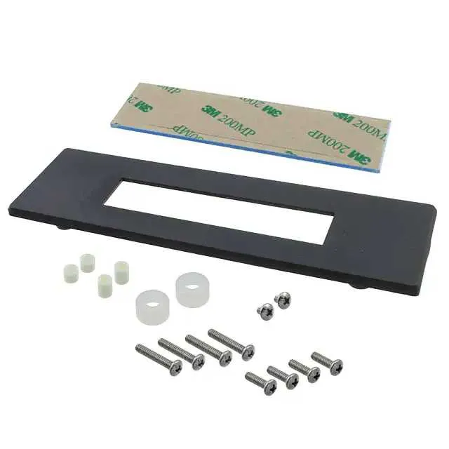 BEZ-202C-V1-W-KIT (KIT MOUNTING BEZEL 20X2 ABS BK)