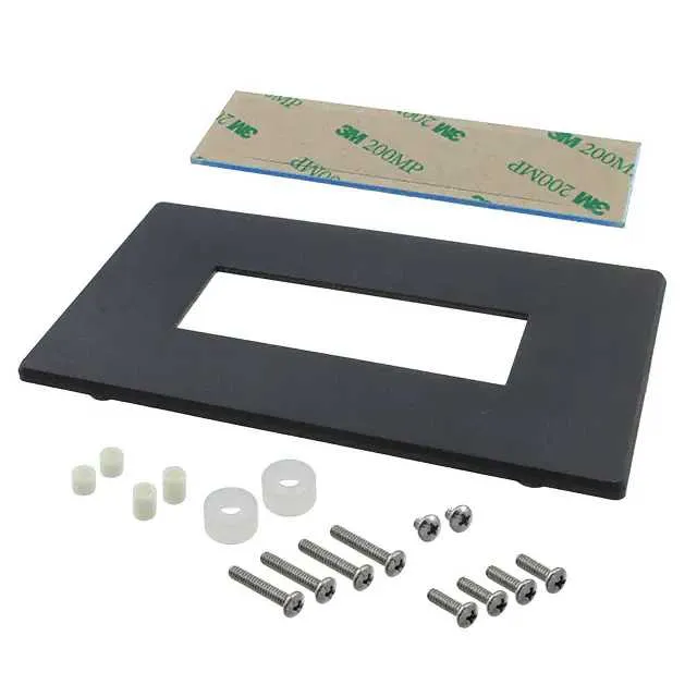 BEZ-204A-V1-W-KIT (KIT MOUNTING BEZEL 20X4 ABS BK)