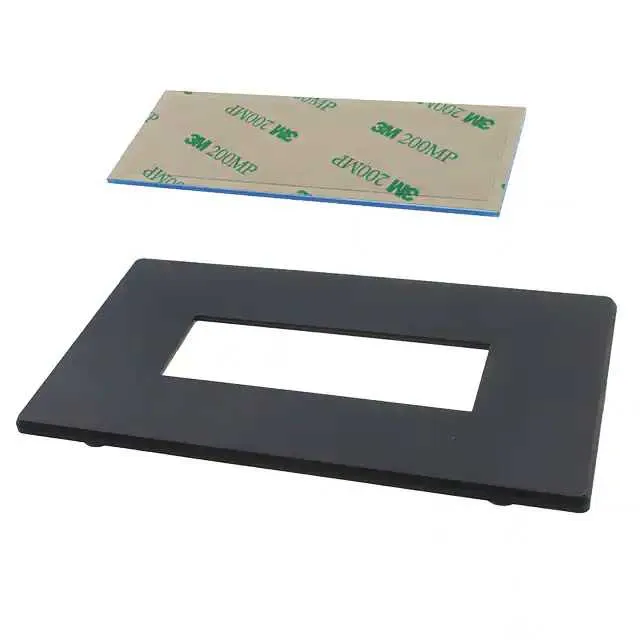 BEZ-204A-V1-W-OEM (MOUNTING BEZEL 20X4 ABS BLACK)