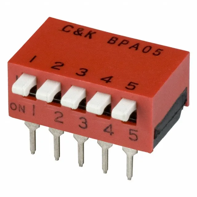 BPA05K (SWITCH SLIDE DIP SPST 100MA 5V)