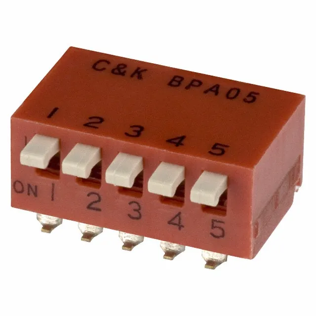 BPA05SK (SWITCH SLIDE DIP SPST 100MA 5V)
