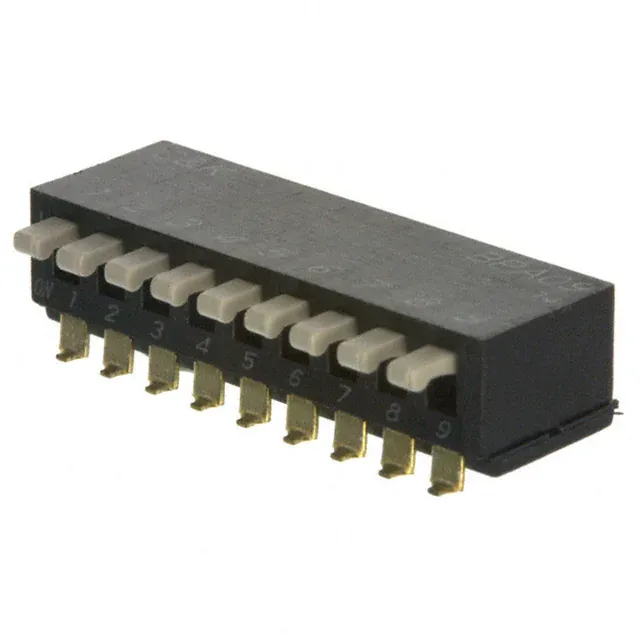 BPA09SB (SWITCH SLIDE DIP SPST 100MA 5V)