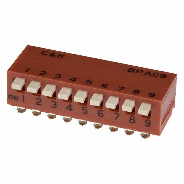 BPA09SK (SWITCH SLIDE DIP SPST 100MA 5V)