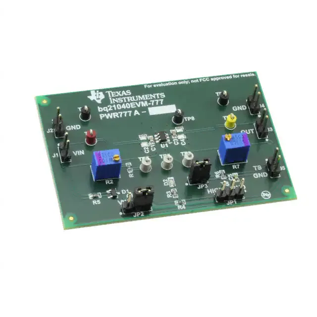 BQ21040EVM-777 (EVAL BOARD FOR BQ21040)