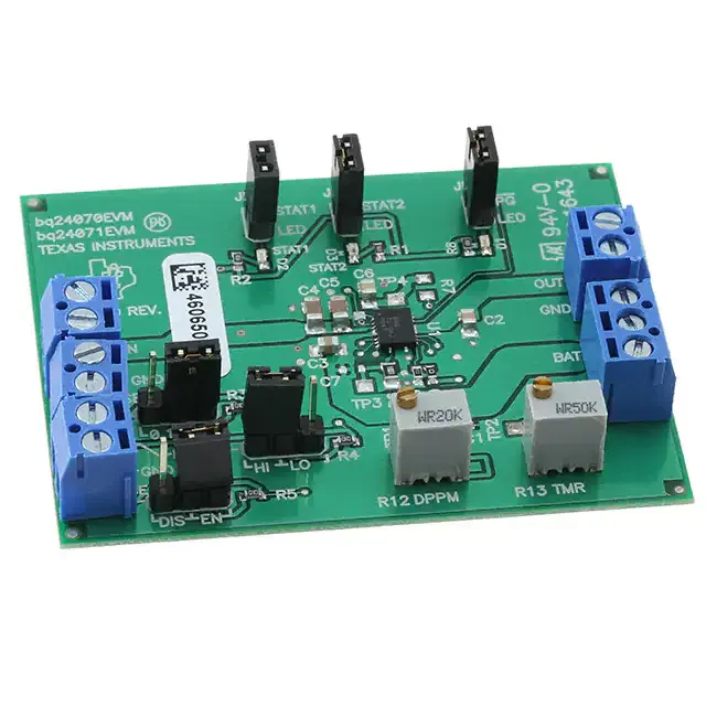 BQ24070EVM (EVALUATION MODULE FOR BQ24070)