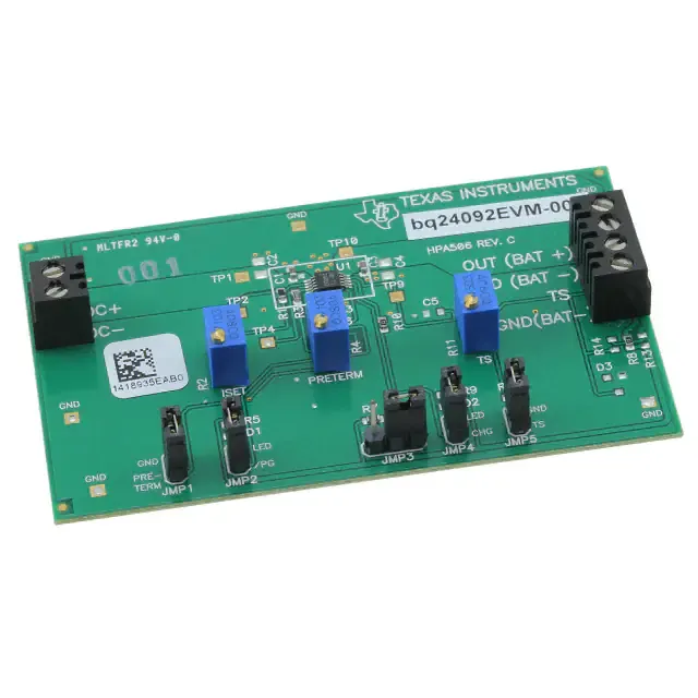 BQ24092EVM (EVAL MODULE FOR BQ24092)