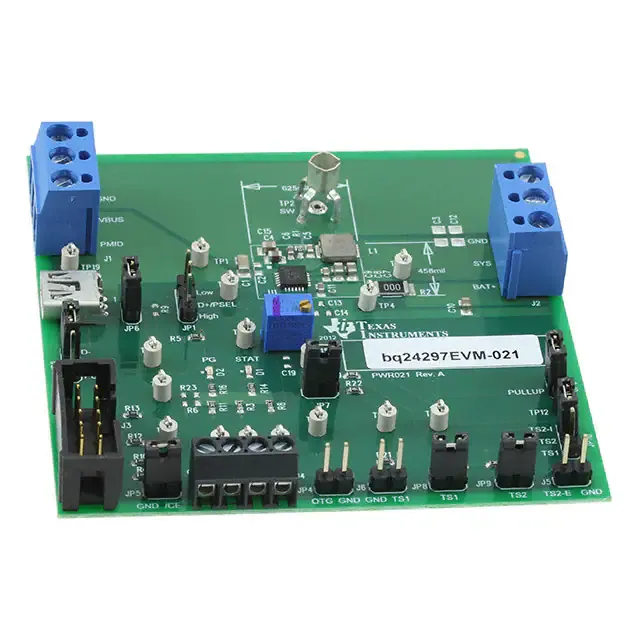 BQ24297EVM-021 (EVAL MOD LI-ION BATTERY CHARGER)