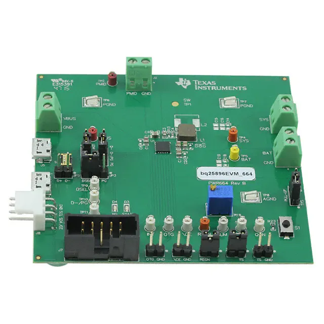 BQ25896EVM-664 (COMPLETE CHARGER EVALUATION MODU)