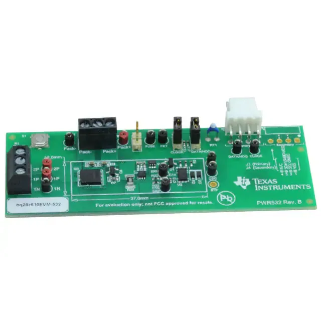 BQ28Z610EVM-532 (1-CELL TO 2-CELL PROGRAMMABLE BA)