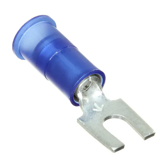 BS-32-6-NB (CONN SPADE TERM 14-16AWG #6 BLU)