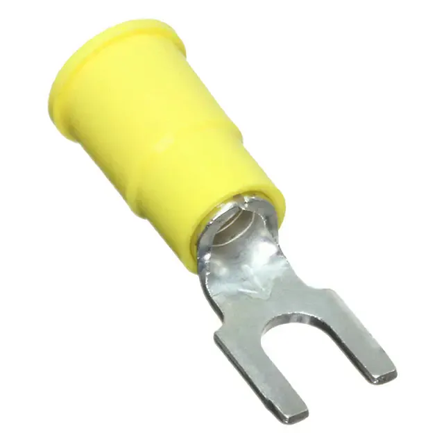 BS-33-8-P (CONN SPADE TERM 10-12AWG #8 YEL)
