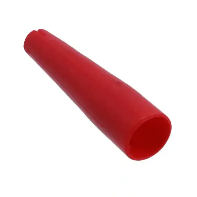 BU-72-2 (INSULATOR-ALLIGATOR CLIP PVC RED)