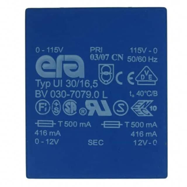 BV030-7079.0 (XFRMR LAMINATED 10VA THRU HOLE)