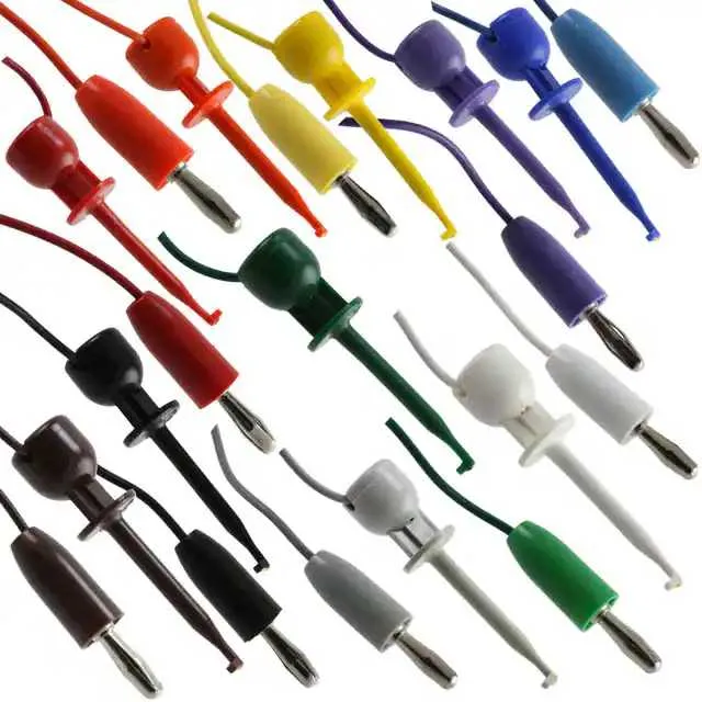 BX1W-18-S (TEST LEAD BANANA/GRAB 18 SET/10")