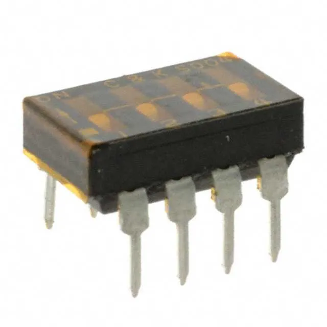 SD04H0B (SWITCH SLIDE DIP SPST 100MA 25V)