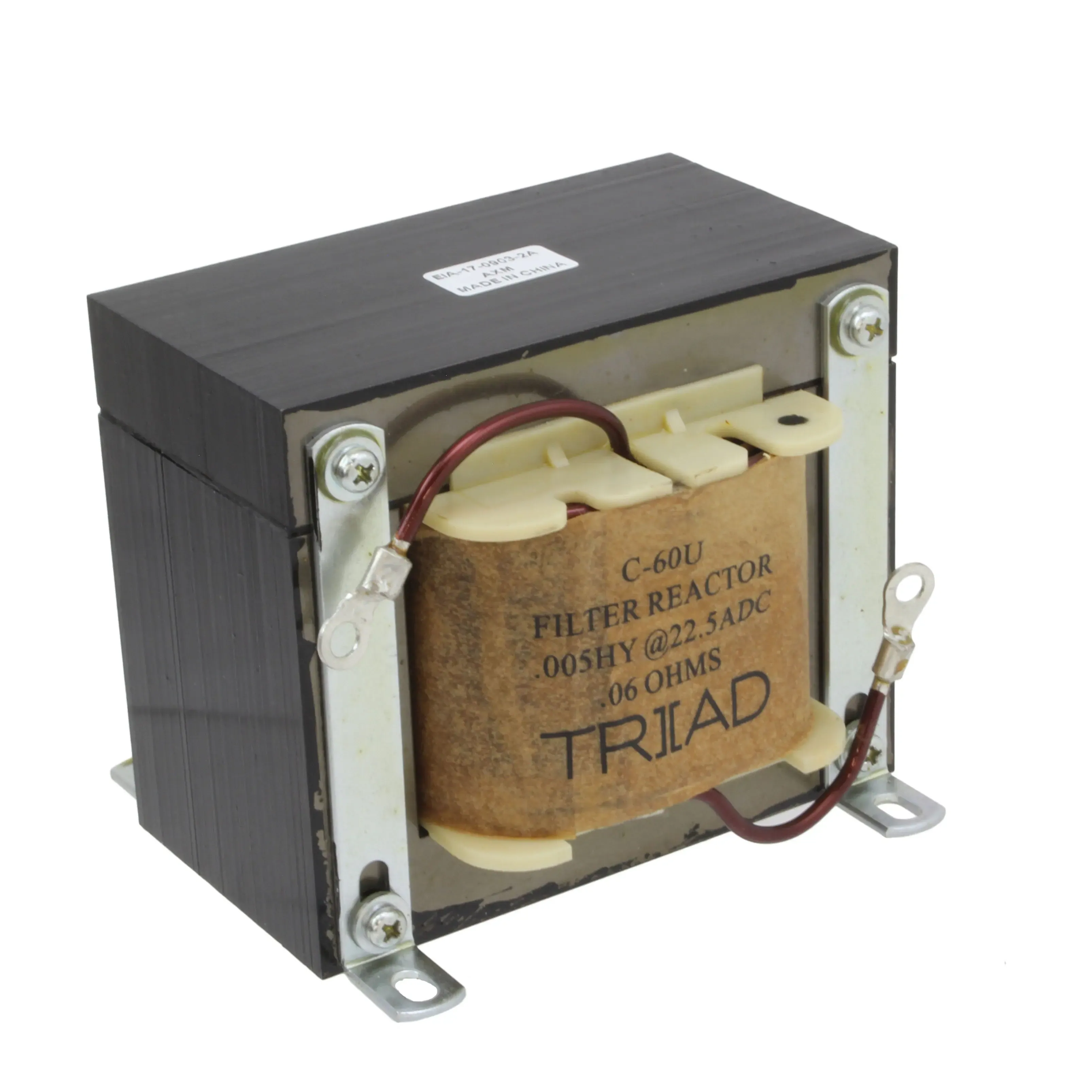 C-60U (FIXED IND 5MH 22.5A 60 MOHM CHAS)