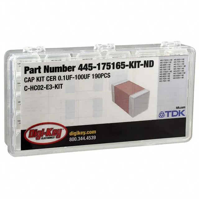C-HC02-E3-KIT (CAP KIT CER 0.1UF-100UF 190PCS)
