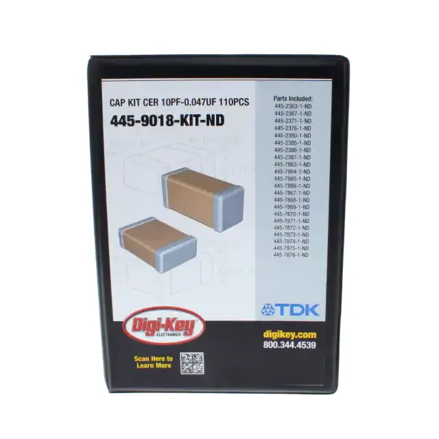 C-HVAC01-E3-KIT (CAP KIT CER 10PF-0.047UF 110PCS)