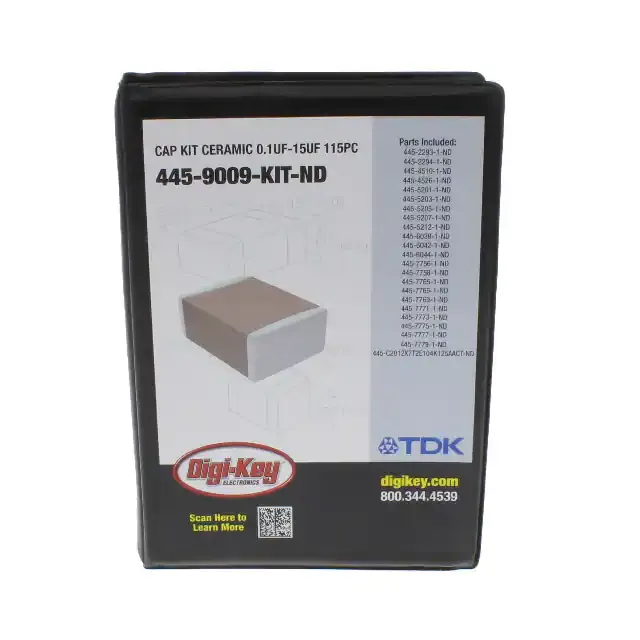 C-MVHC01-E3-KIT (CAP KIT CERAMIC 0.1UF-15UF 115PC)