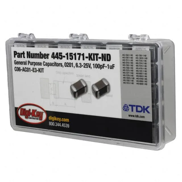 C06-AC01-E3-KIT (CAP KIT CERAMIC 100PF-1UF 220PCS)