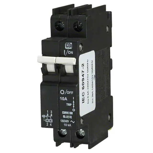 C10A2P-489 (CIR BRKR MAG-HYDR 10A 240VAC)