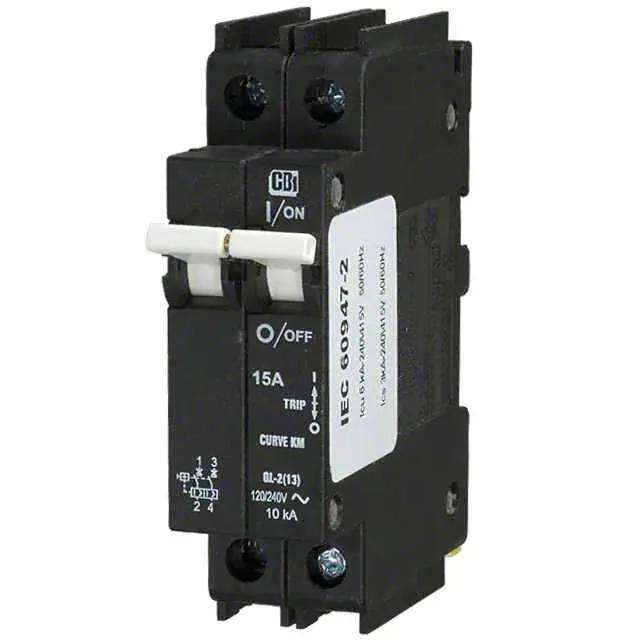 C15A2P-489 (CIR BRKR MAG-HYDR 15A 240VAC)