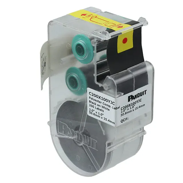 C200X100YJC (LABEL INVNTRY CNTRL 2X1" 200PC")